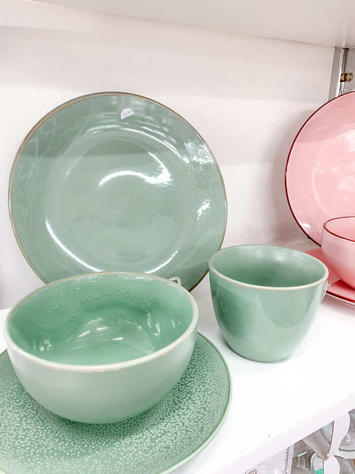 Green 16PC Dinner Set