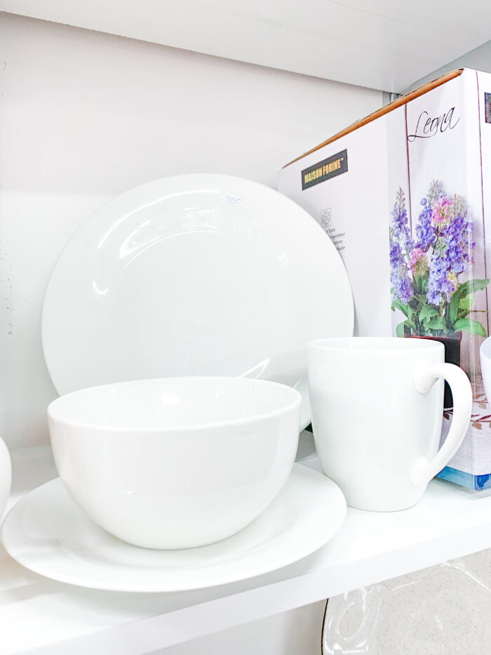 White 16PC Dinner Set