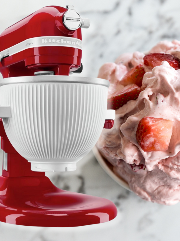 Kitchen Ice Cream Maker Attachment