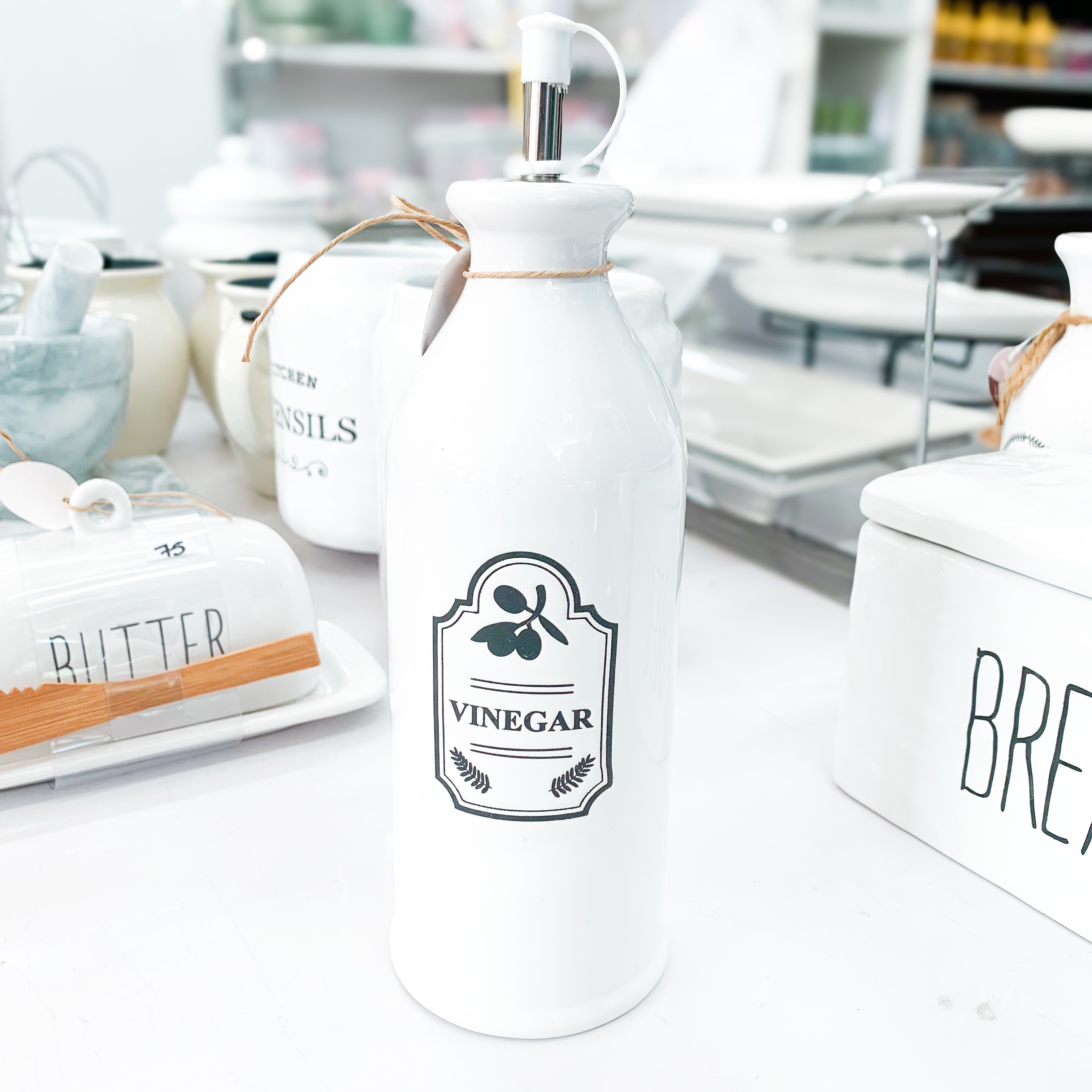 Vinegar Decanter- Ceramic