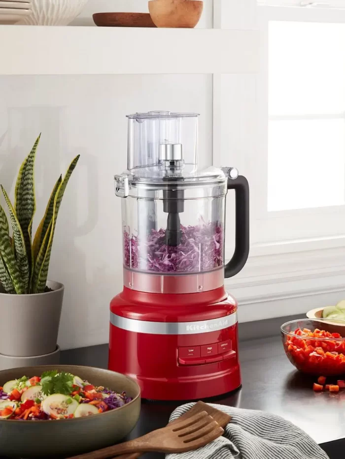 Kitchen Aid Food Processor 7 Cups (Empire Red)