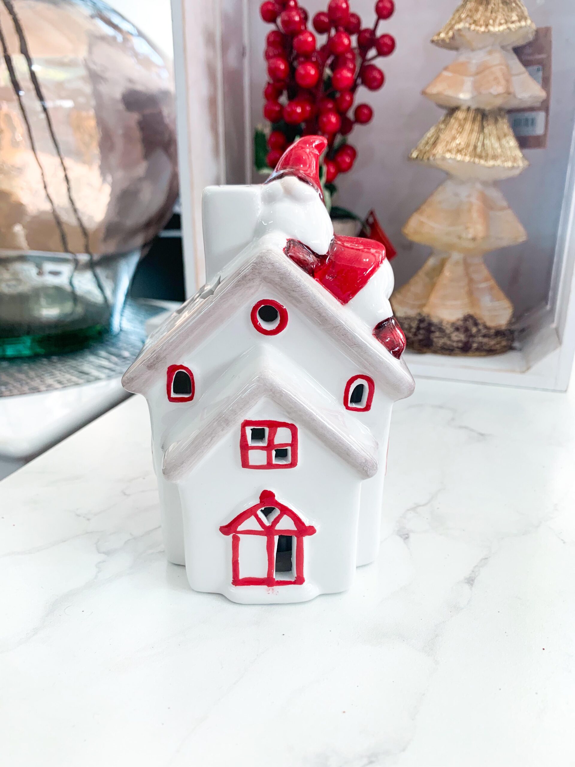 Red Chimney Ceramic House