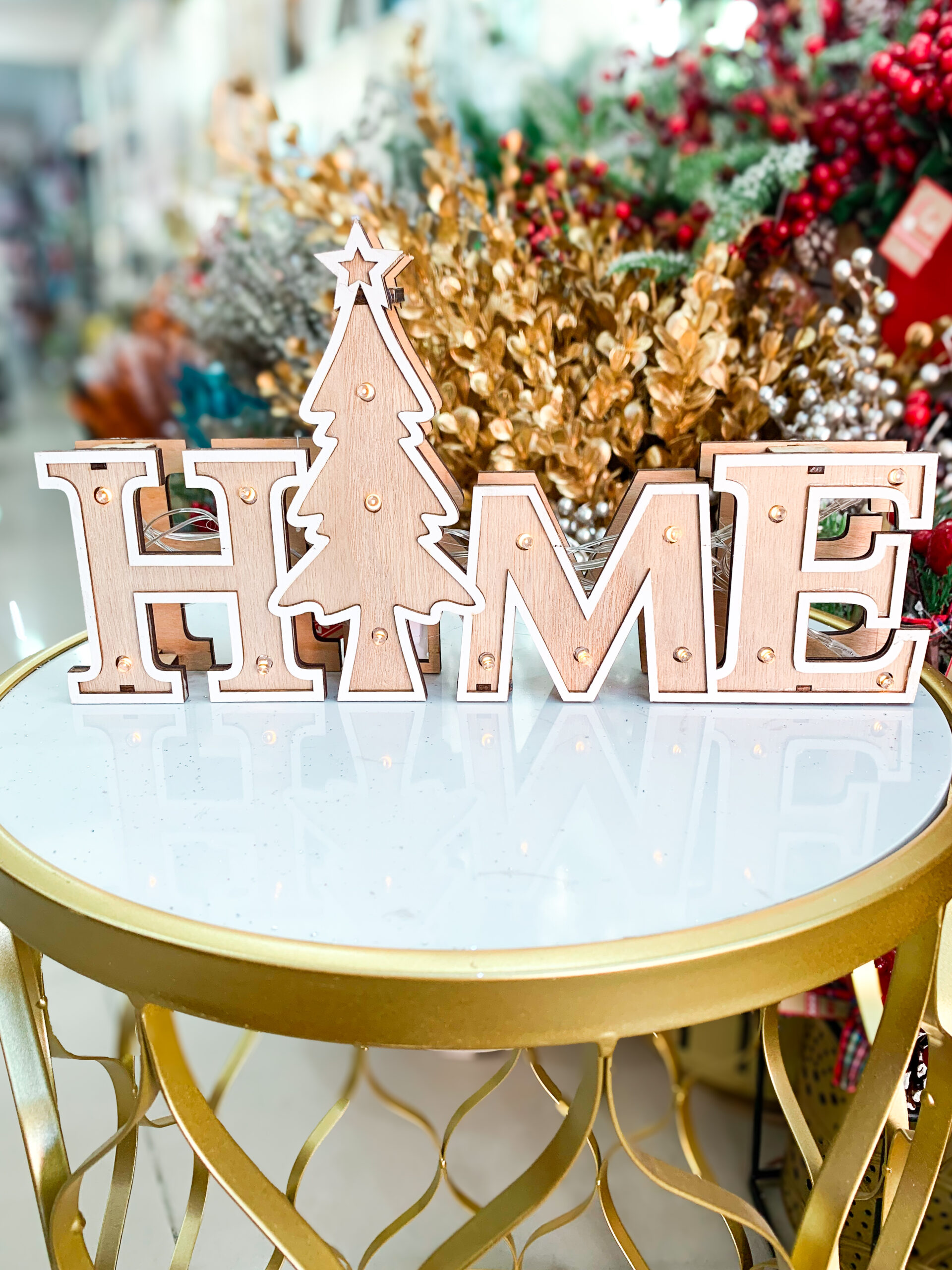 Wooden Home Sign