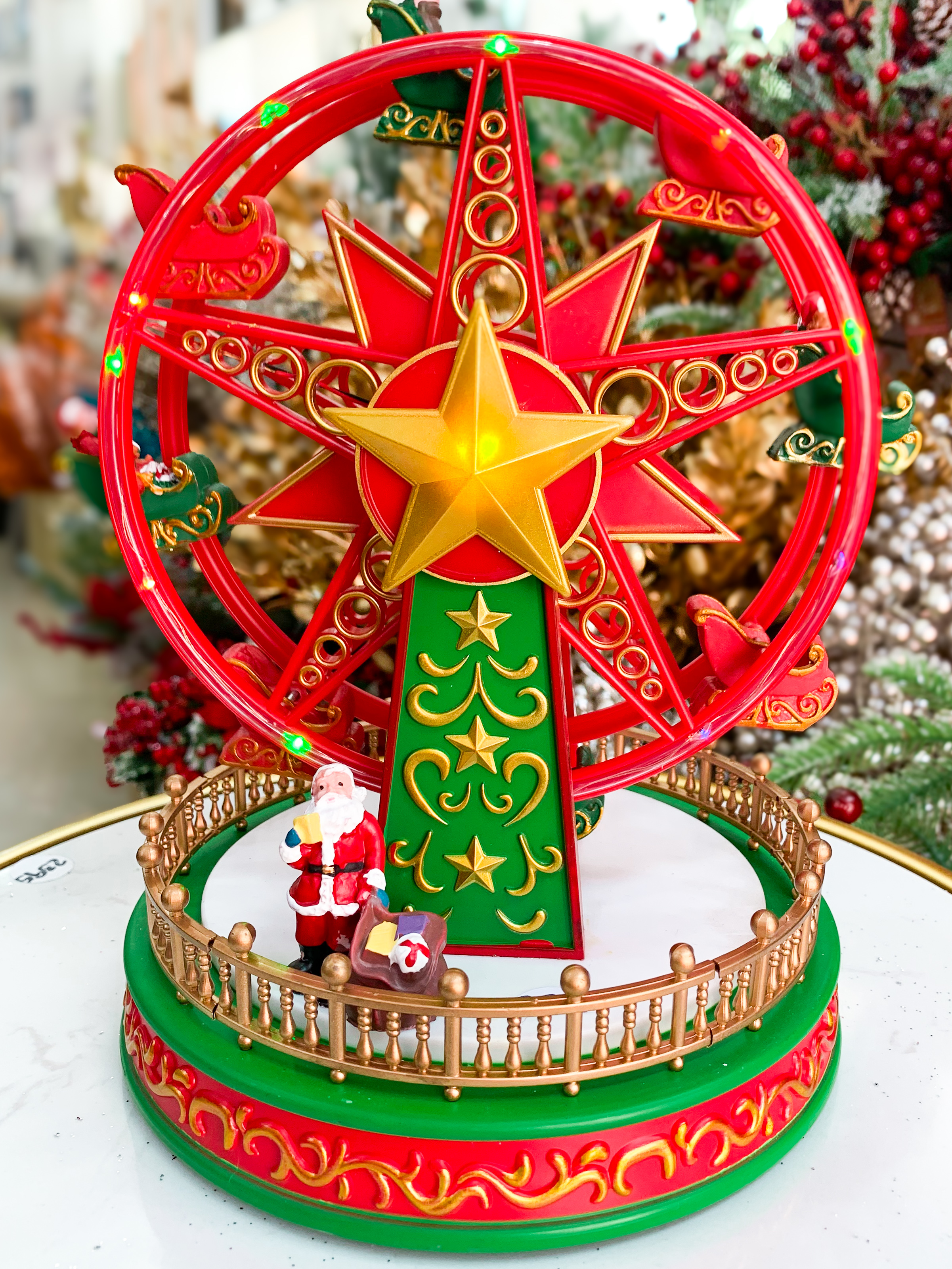 Christmas Ferris Wheel Scene