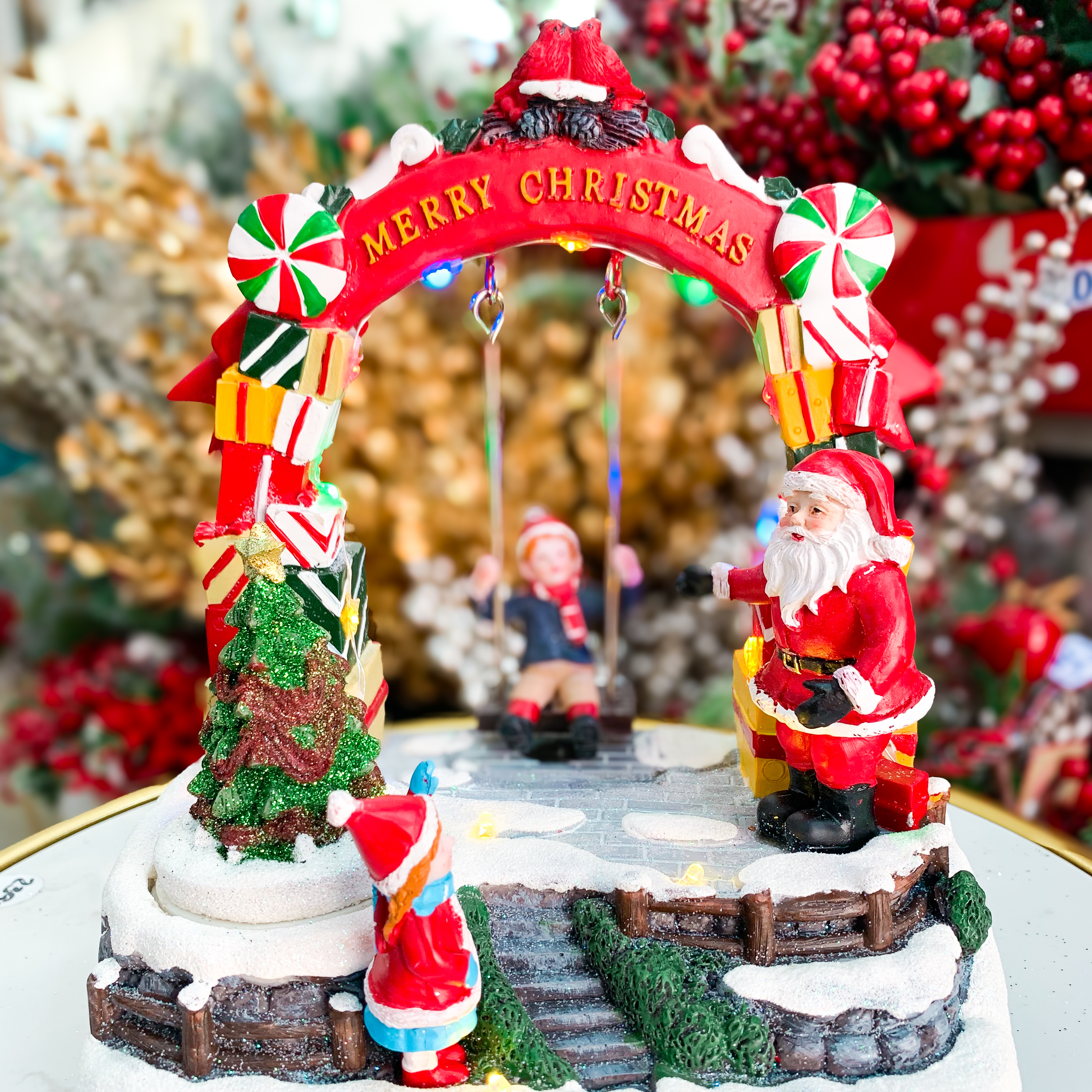 Christmas Park Scene