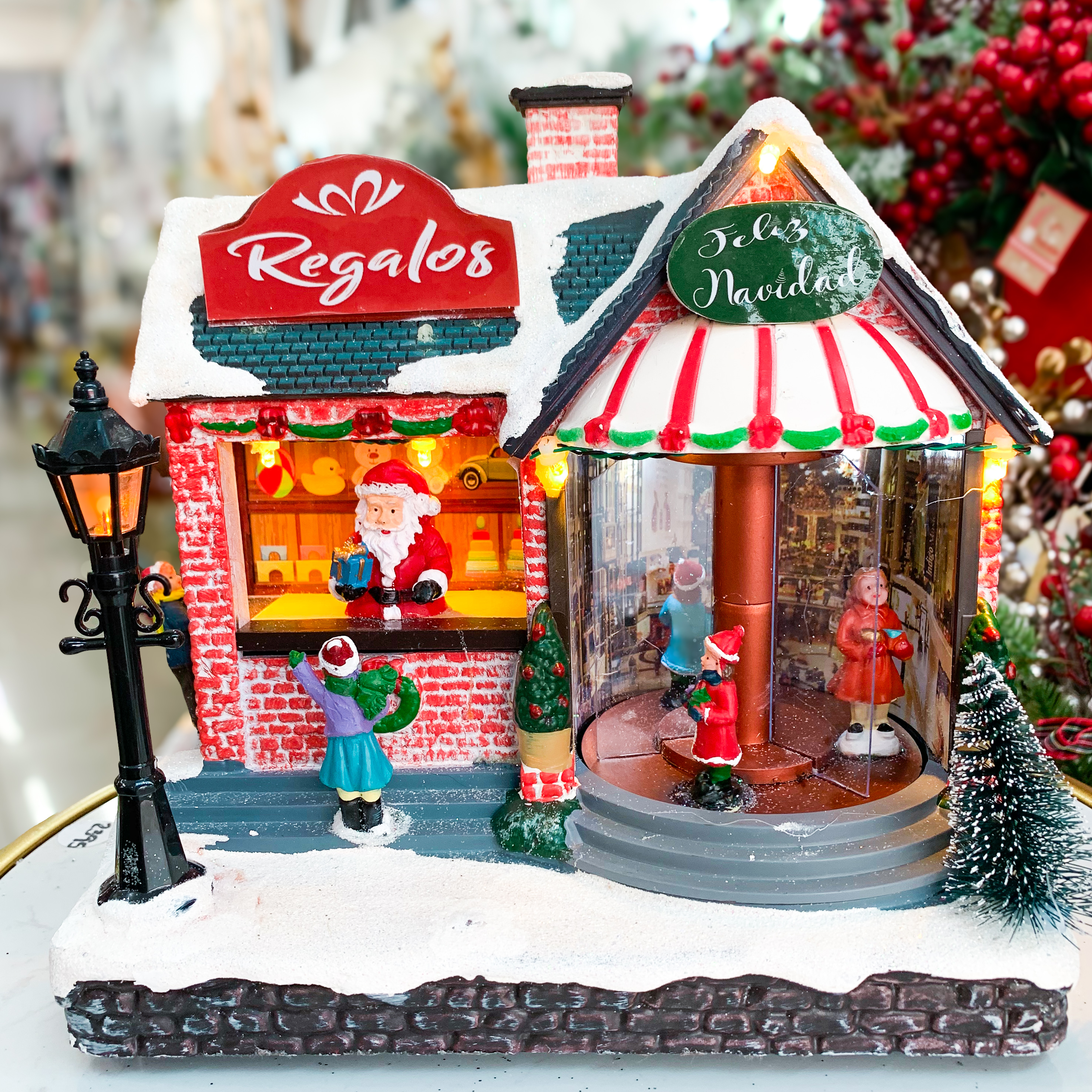 Christmas Shop Scene