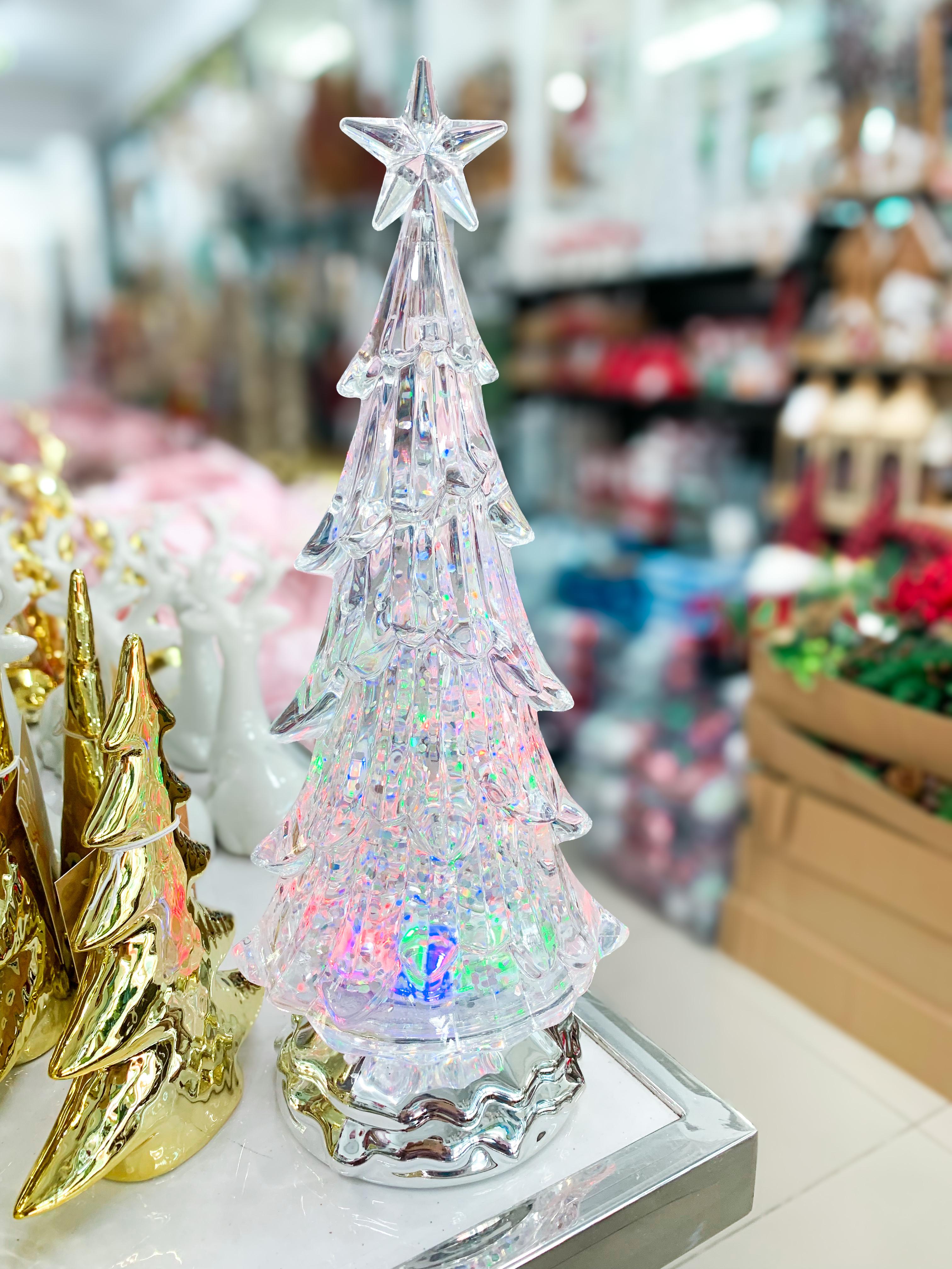 Clear Acrylic Christmas Tree
