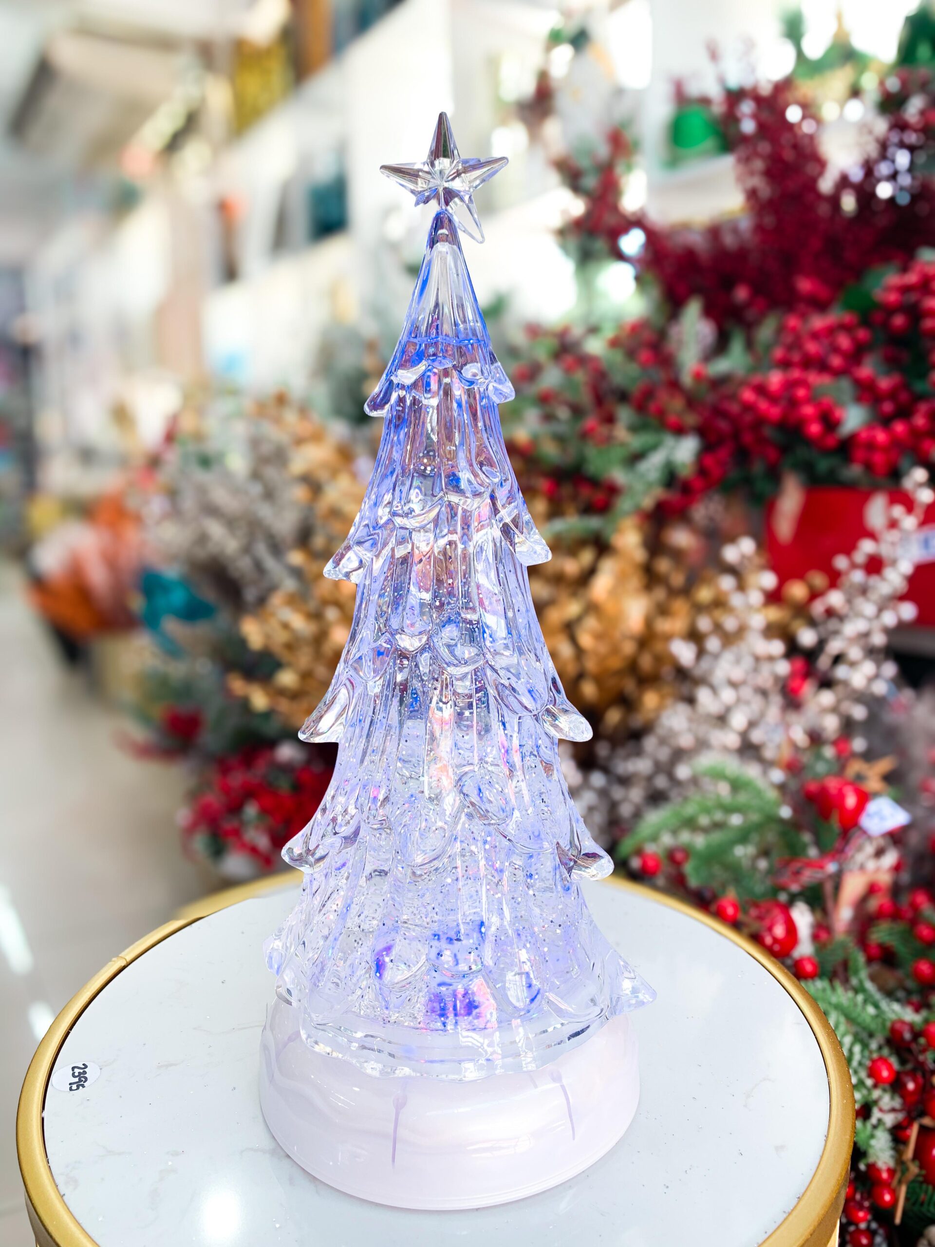 Light up Christmas Tree White Base
